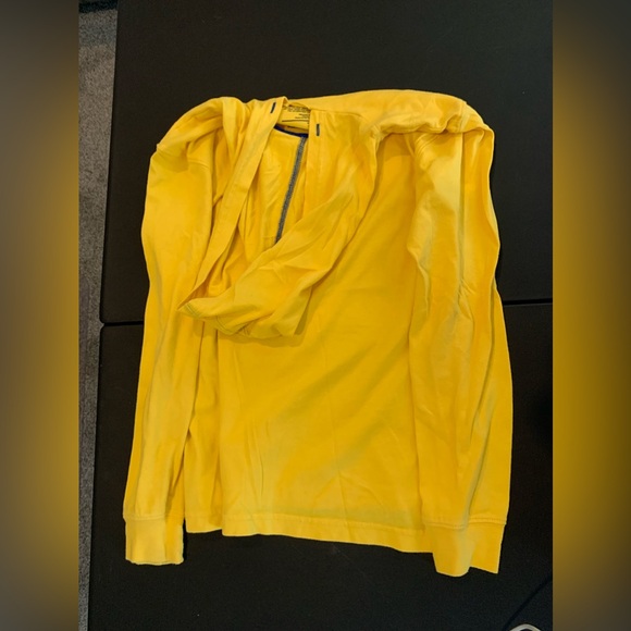 Old Navy Boys Size Large Yellow Long Sleeve With  Hood - Picture 5 of 5